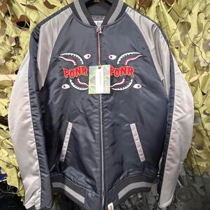 BAPE Shark Souvenir Jacket 'Black'